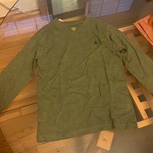 Green Polo shirt boys